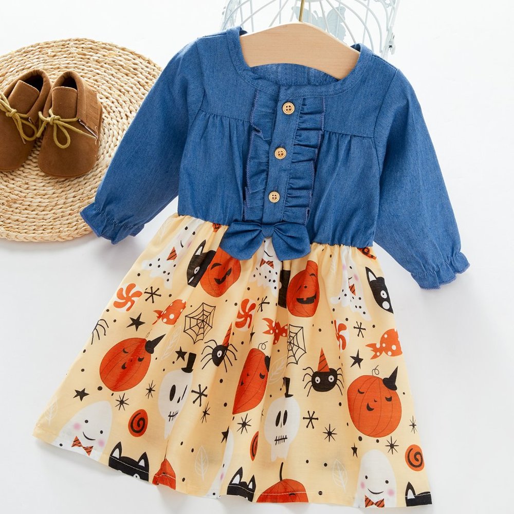 Little Girl's Halloween Dress